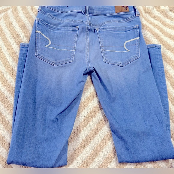 American eagle super super stretch jegging/skinny jeans - Picture 4 of 7
